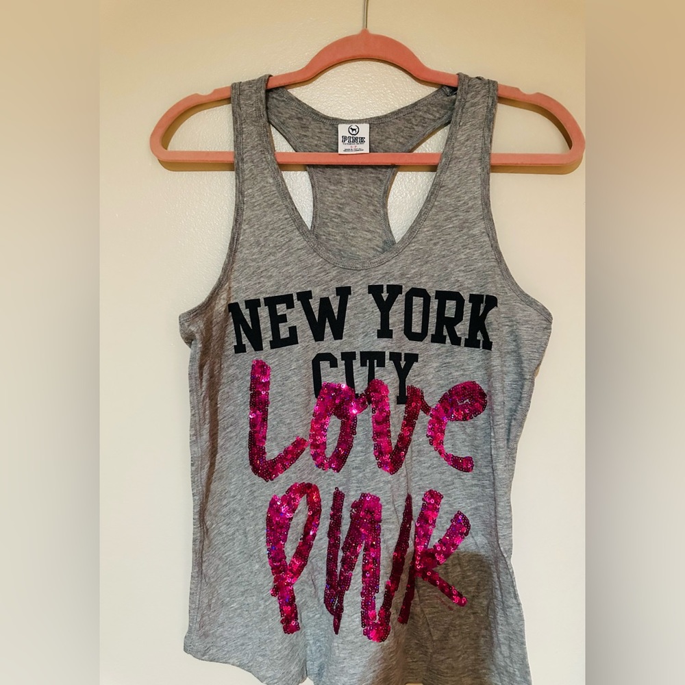 Victoria’s Secret, Gray tank top. Size Medium.